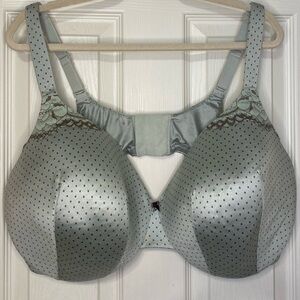Catherine’s lightly lined full coverage bra, size 50DD.